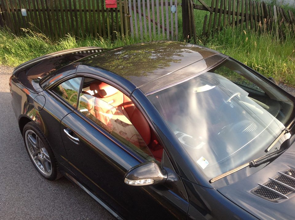 Mercedes benz SL55 Carbon úprava